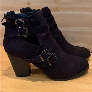 Charlotte Russe Shoes - Size 9 black booties Charlotte Russe Shoes - Size 9 black booties